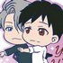 Yuri on Ice Toji Colle Rubber Clip Badge Vol.2: Yuri Katsuki & Victor 