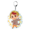 photo of Yuri!!! on Ice Deka Keychain Casual Wear ver.: Minami Kenjiro & Makkachin