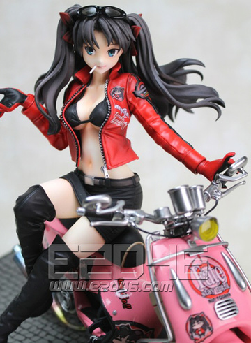 main photo of Rin Tohsaka with Motorcycle