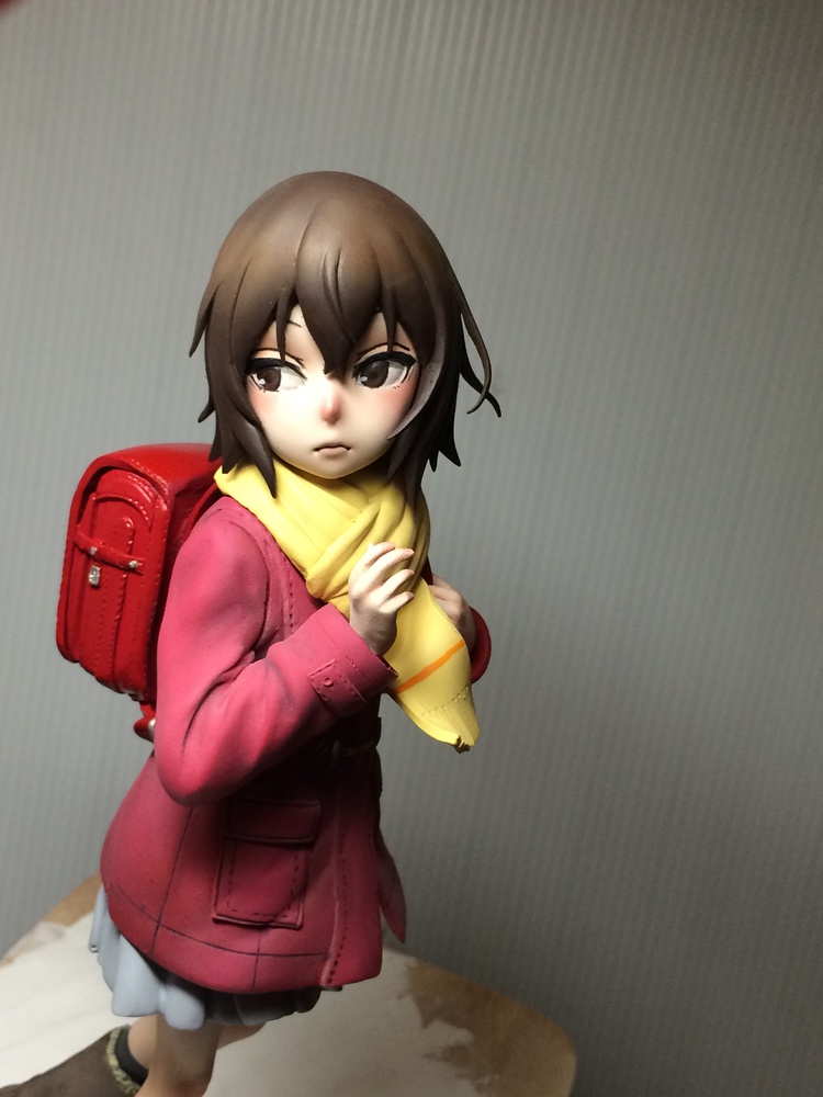 Erased Anime Action Figures, Stand Figure Model, Kayo Erased Anime