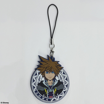 main photo of Kingdom Hearts II Trading Rubber Strap: Sora