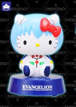 main photo of Evangelion x Hello Kitty: Bobblehead Hello Kitty Ayanami Rei cosplay