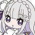 Re:Zero kara Hajimeru Kyuukei Jikan Rubber Q: Emilia