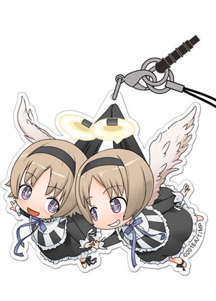 main photo of Magical Girl Raising Project Acrylic Pinched Strap: Minaelle & Yunaelle