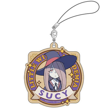 main photo of Little Witch Academia Wood Keychain: Sucy