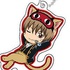 Stand Mini Acrylic Keychain Gintama Cat Series: Sougo Okita