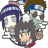 Rubber Mascot Buddy Colle NARUTO Shippuden: Three Man Seru Dattebayo! Hen: Team 8