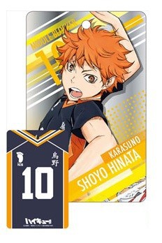 main photo of Haikyuu!! Metallic Plate: Hinata Shouyou