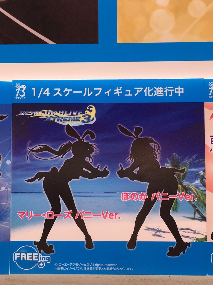 Anime B-STYLE DEAD OR ALIVE Xtreme 3 Marie Rose & Honoka Bunny Ver.1/4 Figure 