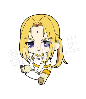 main photo of Saiyuki RELOAD BLAST Petanko Trading Rubber Strap: Konzen Douji