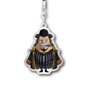 main photo of One Piece Metal Charm Strap Whole Cake Island Hen: Capone Bege