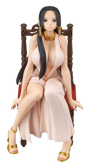main photo of One Piece Girly Girls Boa Hancock Pink Color Ver. 