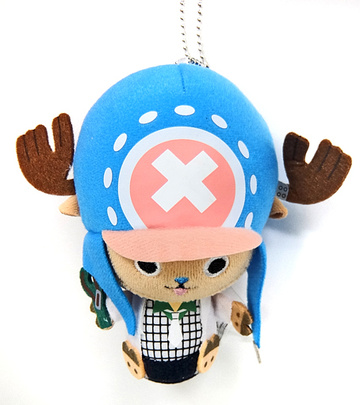 main photo of One Piece Film Gold Plush Strap: Chopper in Usopp Costume