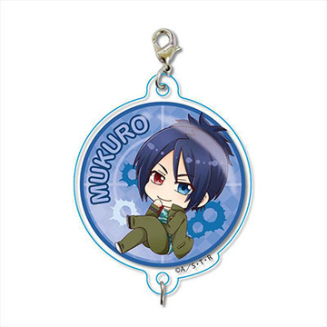 main photo of Katekyo Hitman REBORN! Pukasshu Tsunagaru Acrylic Charm: Mukuro