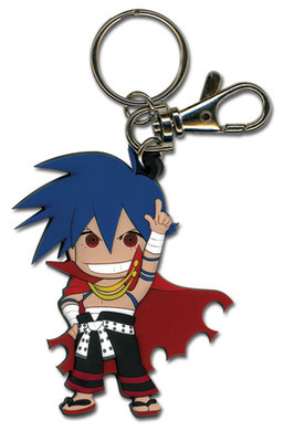 main photo of Gurren-Lagann SD PVC Keychain: Kamina