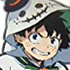 Boku no Hero Academia Big Stand Acrylic Keyholder Collection Halloween: Midoriya Izuku