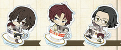 photo of Bungo Stray Dogs Acrylic Keychain Coffee Cup: Port Mafia: Oda Sakunosuke