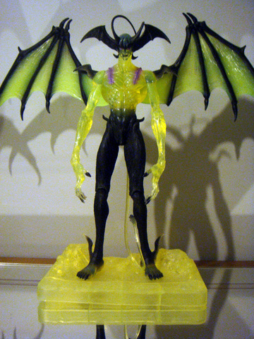 main photo of FEWTURE MODELS Devilman Action Figure Winged Devilman Limited Color Predator Green Ver.