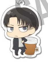 main photo of Shingeki no Kyojin Kakusei no Houkou Acrylic Keyholder: Levi