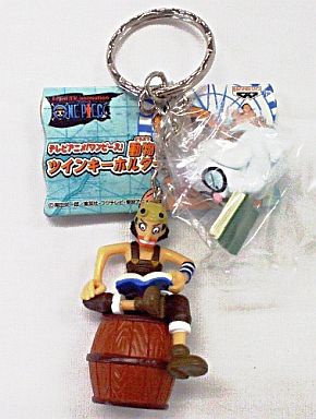 main photo of One Piece and Animal Twin Keyholder: Usopp & Dog