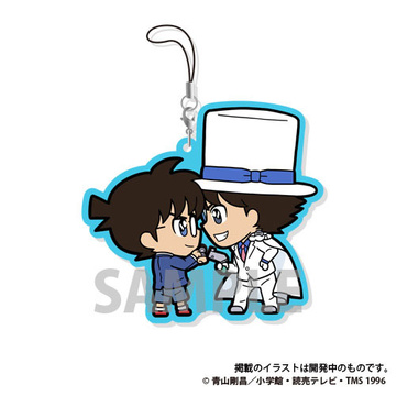 main photo of Detective Conan ChokoKawa Twin Rubber Strap Vol.2: Conan & Phantom Thief Kid