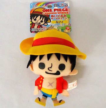 main photo of ONE PIECE x PansonWorks Ball Chain Plush Mascot Vol.6: Monkey D. Luffy