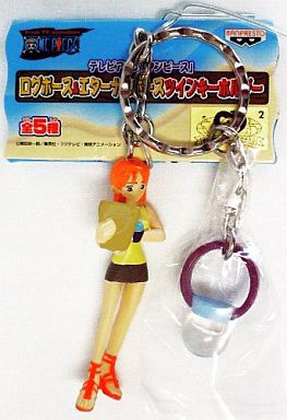 main photo of One Piece Log & Eternal Pose Twin Keyholder: Nami