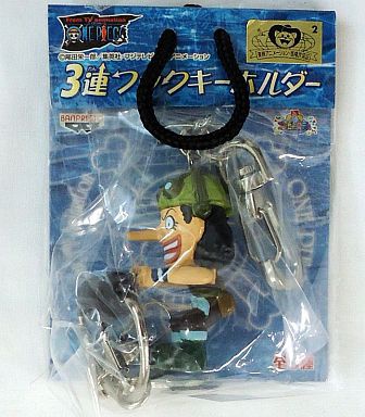 main photo of One Piece Three-Row Hook Keyholder: Usopp