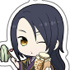 Touken Ranbu Hanamaru Good Smile x Animate Cafe Acrylic Keychain vol.3: Jiroutachi