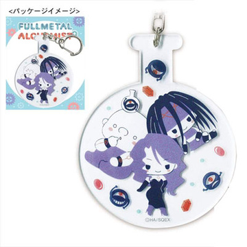 main photo of Sanrio x Fullmetal Alchemist Acrylic Keychain: Mustang and Riza
