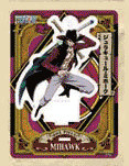 main photo of One Piece Acrylic de Card Part 1: Dracule Mihawk