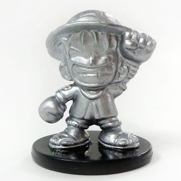 main photo of Petit Pong Character Series TV Anime One Piece Part 3: Monkey D. Luffy Silver Ver.