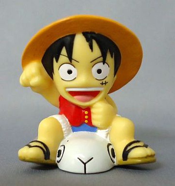 main photo of One Piece Soft Vinyl Mascot 4: Monkey D. Luffy