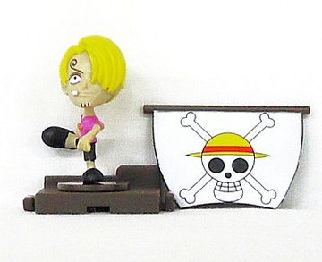 main photo of One Piece Chocolate Snack Action Pose Collection Kuroshima Hen: Sanji