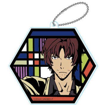main photo of Bungo Stray Dogs Kirie Series Trading Acrylic Keychain: Sakunosuke Oda