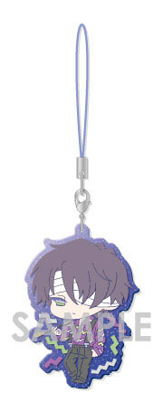 main photo of Gintama Clear Rubber Strap Vol.2 -Retro Pop-: Shinsuke Takasugi