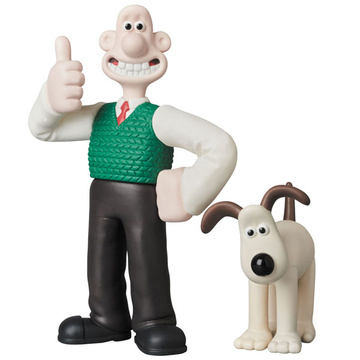 main photo of Ultra Detail Figure Aardman Animations #1 No.424 Wallace & Gromit