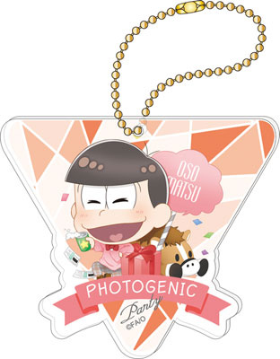 main photo of Osomatsu-san Big Acrylic Keychain: Osomatsu Parfait (Party)