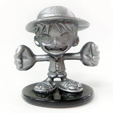 main photo of Petit Pong Character Series TV Anime One Piece Part 2: Monkey D. Luffy Silver Ver.