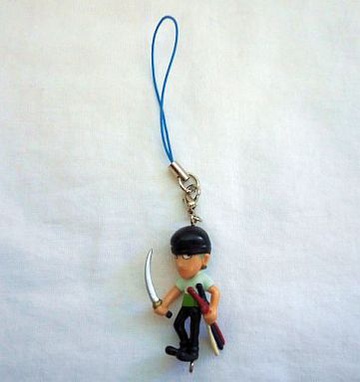 main photo of One Piece Coca Cola Strap: Roronoa Zoro