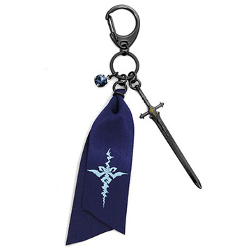 main photo of Fate/Apocrypha Image Accessory Keychain: Saber of Black