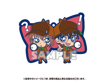 main photo of Detective Conan Rubber Strap DUO: Edogawa Conan & Haibara Ai