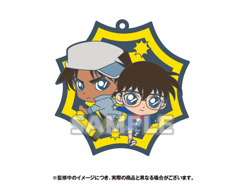main photo of Detective Conan Rubber Strap DUO: Edogawa Conan & Hattori Heiji
