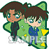 Detective Conan Rubber Strap DUO: Kudou Shinichi & Hattori Heiji