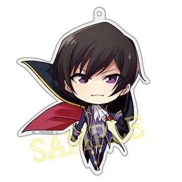 main photo of Chara-Forme Code Geass: Lelouch of the Rebellion III Koudou Acrylic Keychain Collection Vol.2: Lelouch Lamperouge Zero Ver.