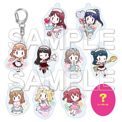 Love Live Sunshine School Idol Diary Trading Acrylic Keyholder 3 Secret My Anime Shelf