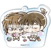 photo of Detective Conan Have fun! Series Acrylic Keychain: Conan & Haibara