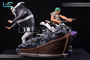 main photo of Thriller Bark Zoro vs Bartholomew Kuma