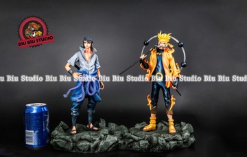 main photo of Naruto Sage of Six Paths Ashura & Sasuke Rinnegan Indra