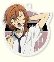 main photo of School Bungo Stray Dogs Acrylic key holder: Chuuya Nakahara